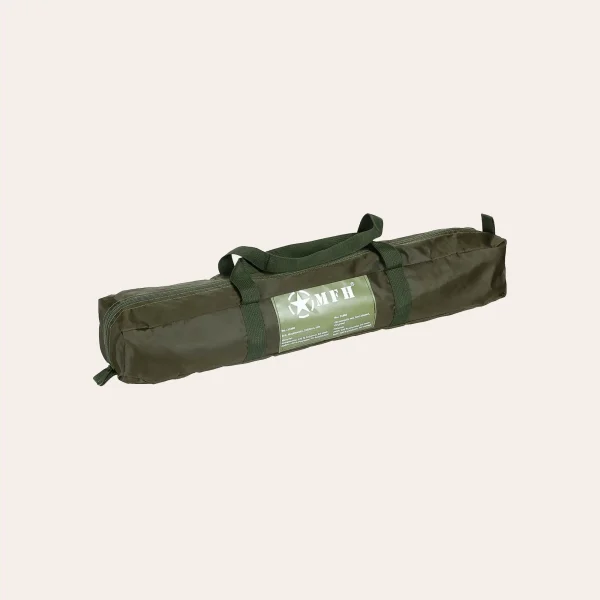 Bolsa de transporte do MFH 31868 – Mosquiteiro das Forças Armadas Britânicas em forma de tenda com zíper T, adequado para solo ou cama de campo Bolsa de transporte do MFH 31868 – Mosquiteiro das Forças Armadas Britânicas em forma de tenda com zíper T, adequado para solo ou cama de campo