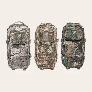 Todas as três versões da mochila A MIL-TEC US Assault Pack SM Laser Cut