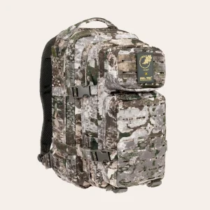 MIL-TEC US Assault Pack SM Laser Cut 1 MIL-TEC US Assault Pack SM Laser Cut em WASP I Z1B 14002665 – mochila tática de 20 litros com MOLLE Laser-Cut, costas acolchoadas e compartimento para sistema de hidratação.