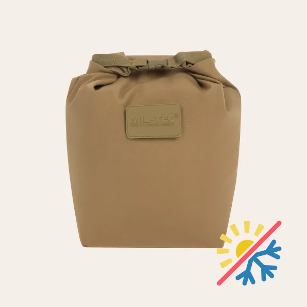 MIL-TEC Cooler Bag Small – Bolsa térmica compacta com fecho Roll-Top, aproximadamente 7,5 litros, número do artigo 13878405 MIL-TEC Cooler Bag Small – Bolsa térmica compacta com fecho Roll-Top, aproximadamente 7,5 litros, número do artigo 13878405
