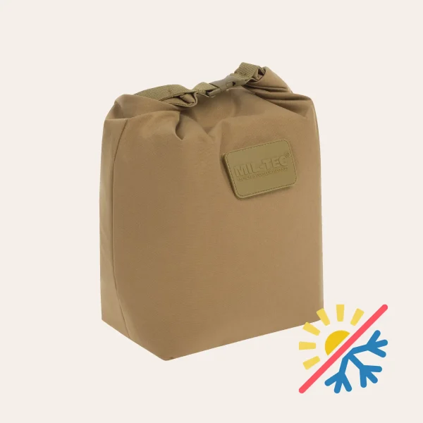 MIL-TEC Cooler Bag Small – Bolsa térmica compacta com fecho Roll-Top, aproximadamente 7,5 litros, número do artigo 13878405 MIL-TEC Cooler Bag Small – Bolsa térmica compacta com fecho Roll-Top, aproximadamente 7,5 litros, número do artigo 13878405