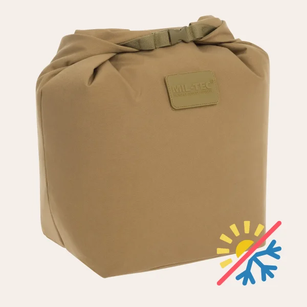 MIL-TEC Cooler Bag Large – Bolsa térmica espaçosa com fecho Roll-Top, aproximadamente 17 litros, número do artigo 13878505 MIL-TEC Cooler Bag Large – Bolsa térmica espaçosa com fecho Roll-Top, aproximadamente 17 litros, número do artigo 13878505