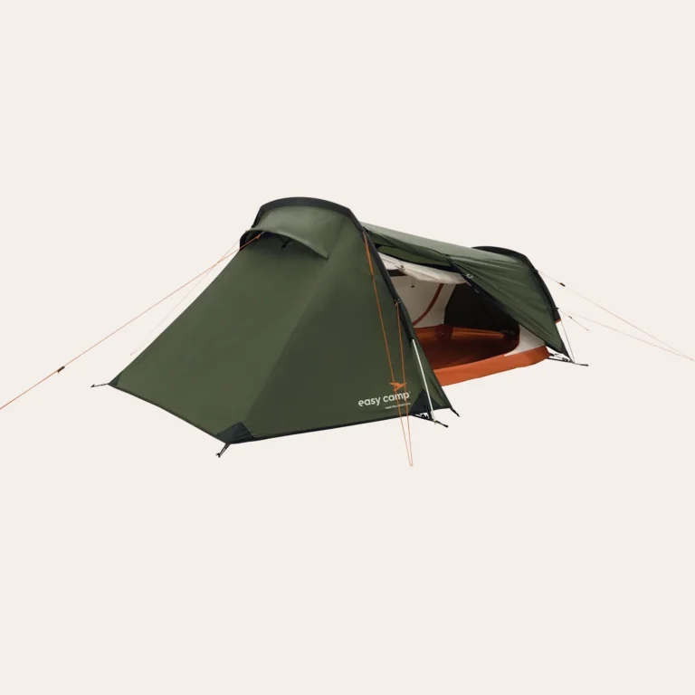 Easy Camp Sarek 2 – Tenda túnel para 2 pessoas com duas entradas e mosquiteiras, modelo 120468