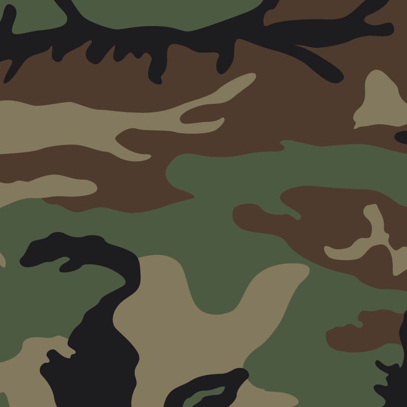 O padrão de camuflagem US Woodland