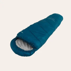 O saco-cama Starling Mummy azul Júnior da easy camp