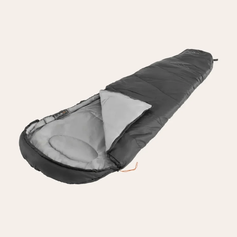 O saco-cama Starling Mummy +8° preto da easy camp