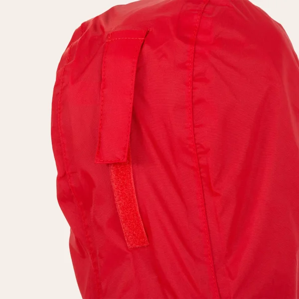 O Impermeavel Highlander Outdoor Stow & Go para crianças na cor vermelho O Impermeavel Highlander Outdoor Stow & Go para crianças na cor vermelho