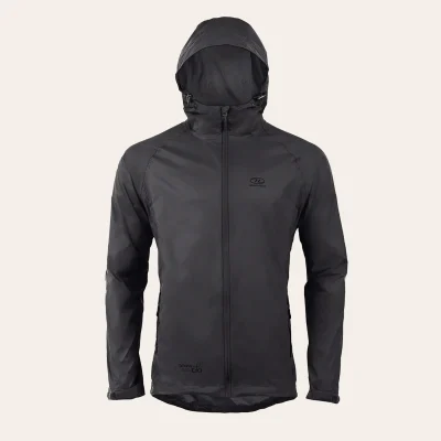 O Impermeavel Highlander Outdoor Stow & Go para homens em preto