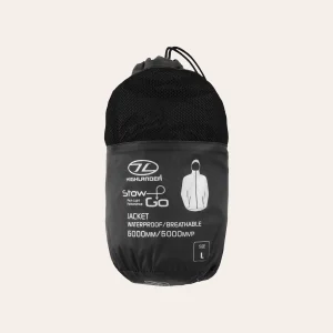 O Impermeavel Highlander Outdoor Stow & Go para homens em preto