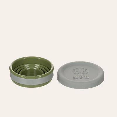 A Caneca de silicone dobrável da MFH