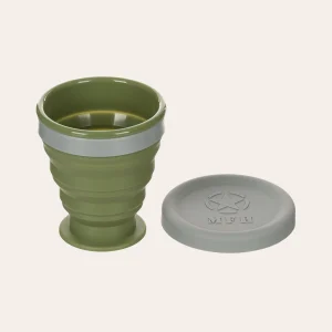 A Caneca de silicone dobrável da MFH