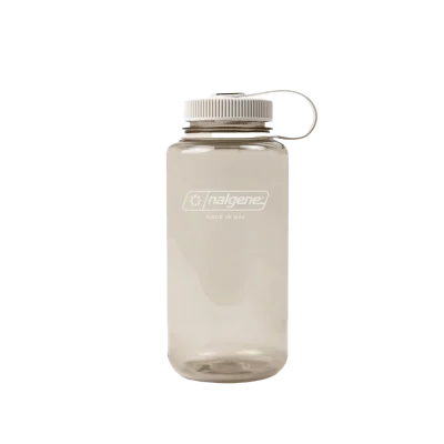 Nalgene Garrafa sustentavel boca larga 1-Litro cor de algadão