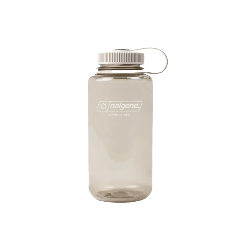 Nalgene Garrafa sustentavel boca larga 1-Litro cor de algadão