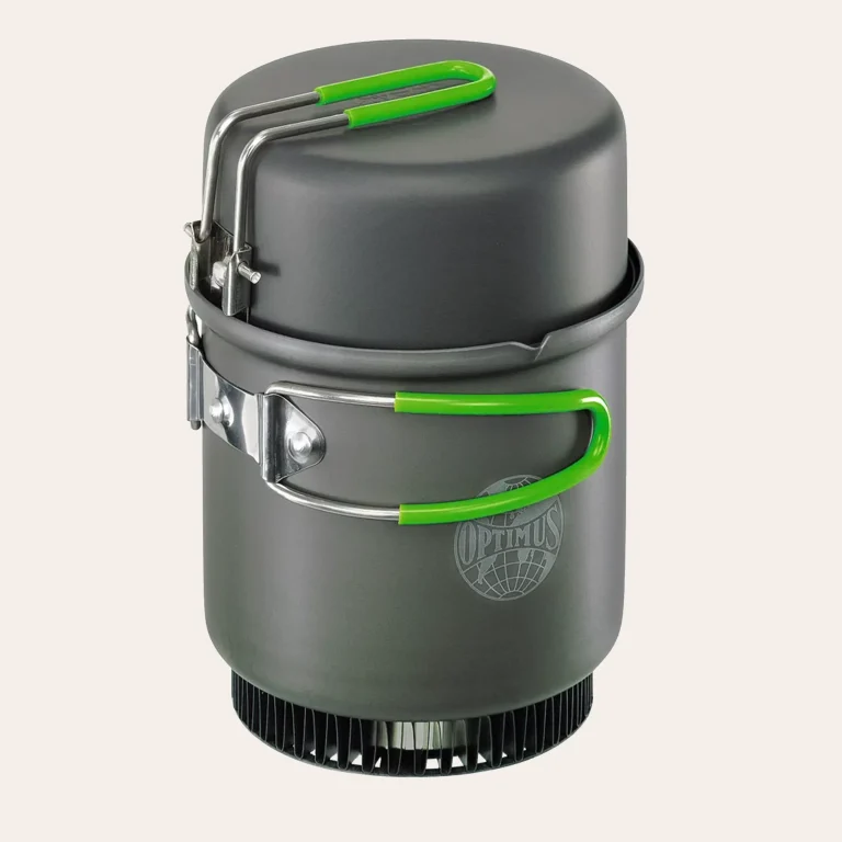 The Optimus Terra Weekend HE. A compact, lightweight and efficient kitchen set