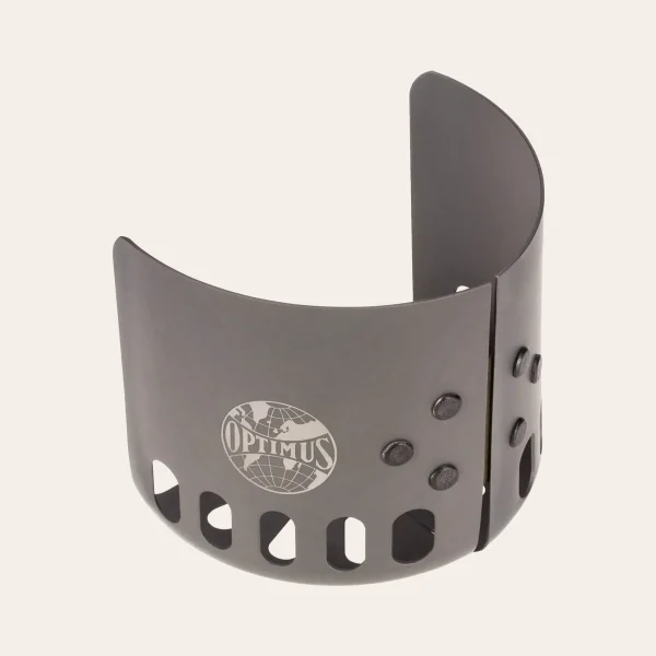 Optimus Corta-Vento Clip-On – leve, em alumínio, com encaixe, compatível com Crux e Terra Weekend HE Optimus Corta-Vento Clip-On – leve, em alumínio, com encaixe, compatível com Crux e Terra Weekend HE