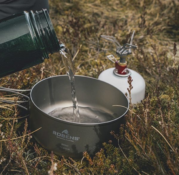 Robens Fire Midge fogareiro titânio Robens Fire Midge fogareiro titânio