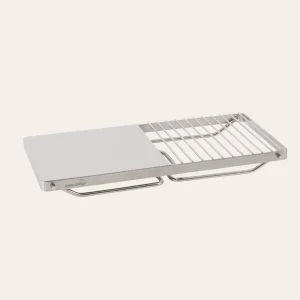 O grelhador easy camp Campfire Grill dobrado