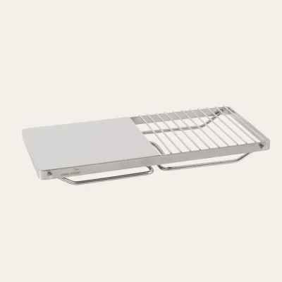 O grelhador easy camp Campfire Grill dobrado