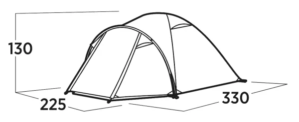 A easy camp Setesdal 4 tenda cúpula A easy camp Setesdal 4 tenda cúpula