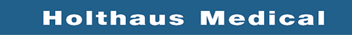 The logo of Holthaus Medical GmbH, a German manufacturer of medical products since 1924
