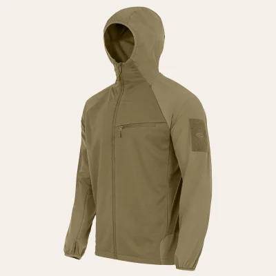 O casaco tático versátil Hirta Hybrid Jacket da Highlander Forces
