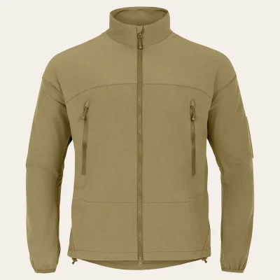 The Highlander Forces Hirta Softshell Jacket in ranger green