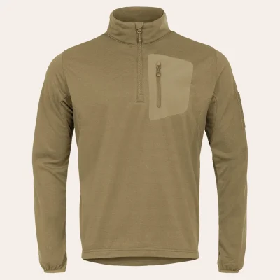 The Highlander Forces Tactical Hirta Fleece sweatshirt in ranger green