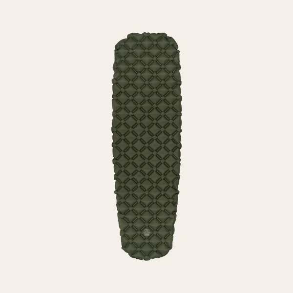 O colchão insuflável Nap-Pak da Highlander Outdoor O colchão insuflável Nap-Pak da Highlander Outdoor