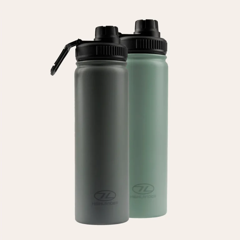 The Glug double-walled vacuum insulated bottle from Highlander Outdoor
