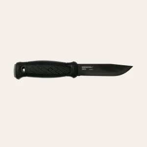 The Morakniv Garberg C BlackBlade carbon steel knife