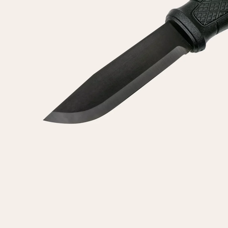 The Morakniv Garberg C BlackBlade carbon steel knife