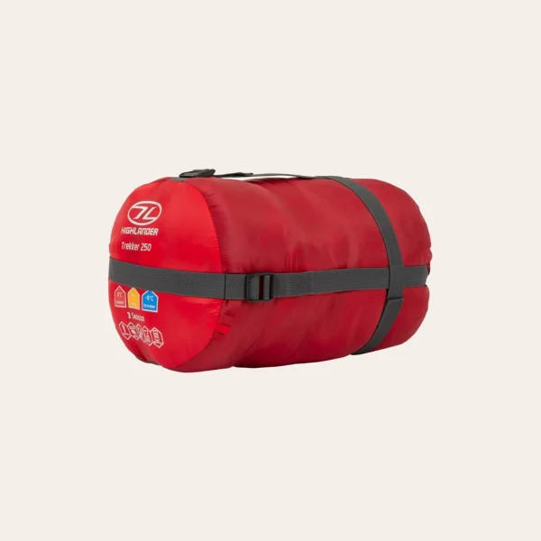 O saco-cama Trekker 250 da Highlander Outdoor O saco-cama Trekker 250 da Highlander Outdoor
