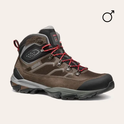 Botas de caminhada Asolo ACADIA MID GTX para homem com GORE-TEX e sola antiderrapante Sigma Grip