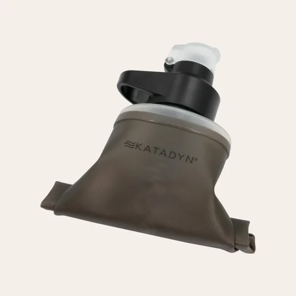 Filtro de água ultraleve Katadyn BeFree 1L Black Edition para actividades ao ar livre, emergências e preparação para crises