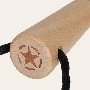 MFH Flint 27104 with wooden handle, fire steel and scraper, 2 pieces, outdoor accessories