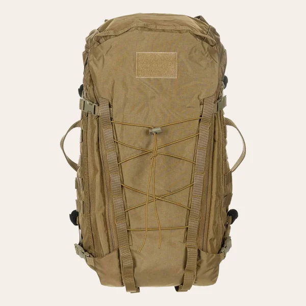 MFH-Professional-Mochila-Mission-30-30304R-01 Mochila tática Mission 30 de Cordura de 30 litros com sistema Molle, cinto peitoral e cintura, ideal para Bushcraft, operações militares e trekking