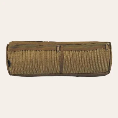 Pouch Mission I in Coyote Tan with velcro system, front view