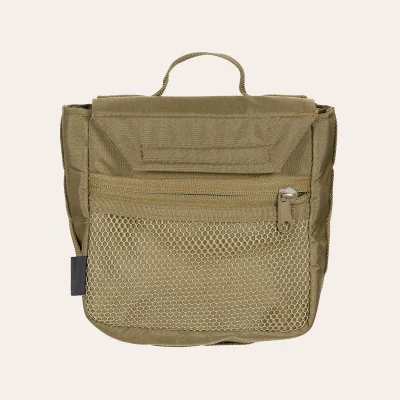 The MFH Mission II Pouch with Velcro system, padded and compatible with modular backpacks - robust universal pouch made of Cordura nylon.