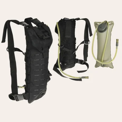 MIL-TEC Mochila de hidratação Lasercut 2,5l 14541201 para utilização tática, Airsoft e Outdoor