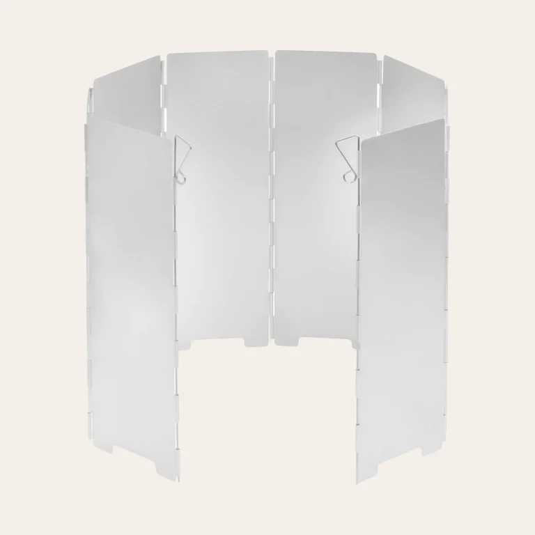 Mil-Tec folding aluminium windscreen - 67×24 cm Kitchen windscreen 14919000 for outdoor cookers