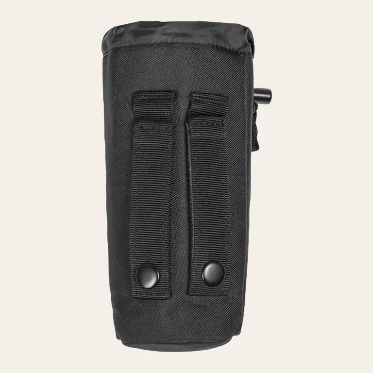 Saco para garrafa de água Mil-Tec Molle 14519802 - saco robusto para garrafa de água Smoke em preto