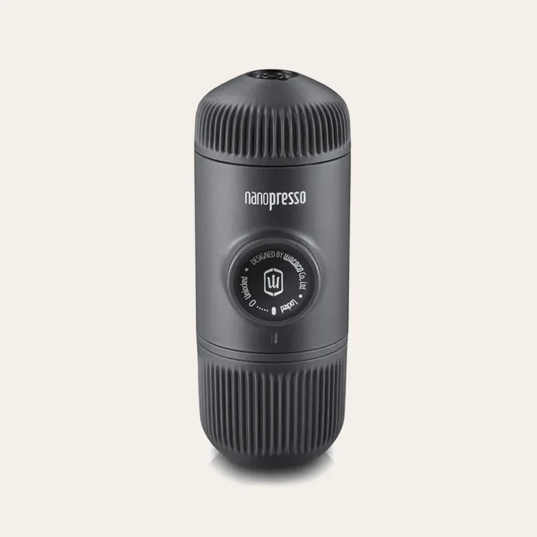 Wacaco Nanopresso portable coffee maker without electricity for outdoors, travelling and adventures