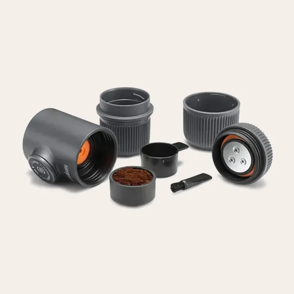 Wacaco Nanopresso portable coffee maker without electricity for outdoors, travelling and adventures
