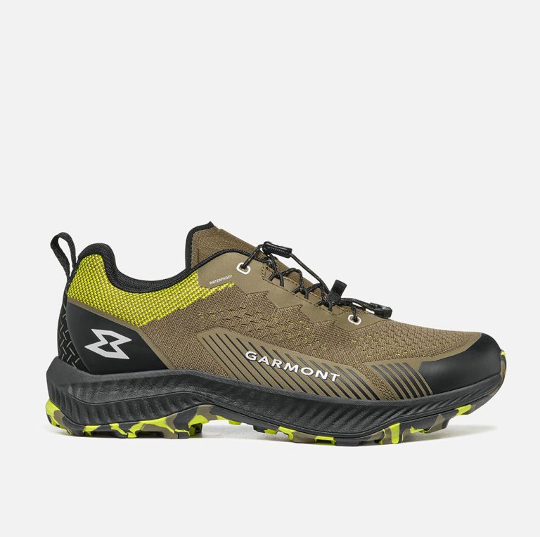 Garmont 9.81 PULSE WP waterproof hiking shoe made from recycled material with Fast-Lace system and G-Dry membrane