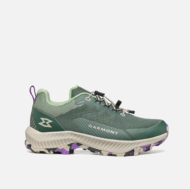 Garmont 9.81 PULSE WP waterproof hiking shoe made from recycled material with Fast-Lace system and G-Dry membrane
