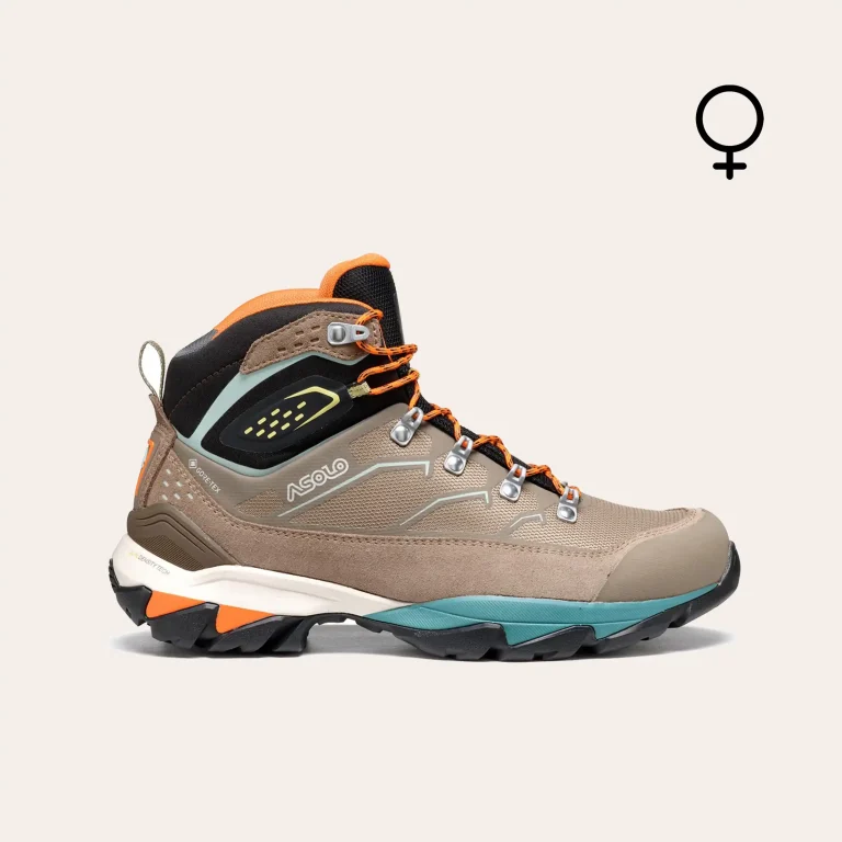 Asolo ACADIA MID GTX women's hiking boot with waterproof GORE-TEX and grippy trekking sole