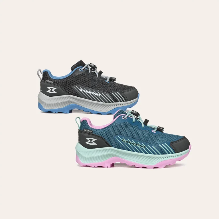 Garmont 9.81 KIDS PULSE WP waterproof children's outdoor shoe with sturdy sole and breathable upper for all weather conditions