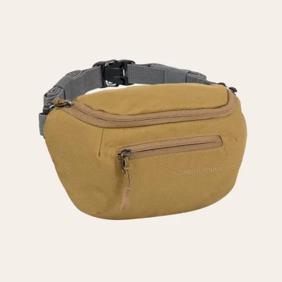 Highlander Outdoor Targa Bum Bag: Saco de cintura com proteção RFID e fecho de correr seguro - ideal para viagens e utilização diária