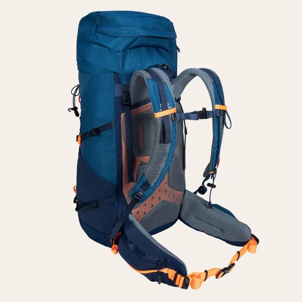 Highlander-Outdoor-Mochila-Vulkan-35-litros-RUC291-NB-03 Mochila Vulkan 35L da Highlander Outdoor para passeios dinâmicos e montanhismo, com suporte para machado de gelo e sistema de costas Airvent