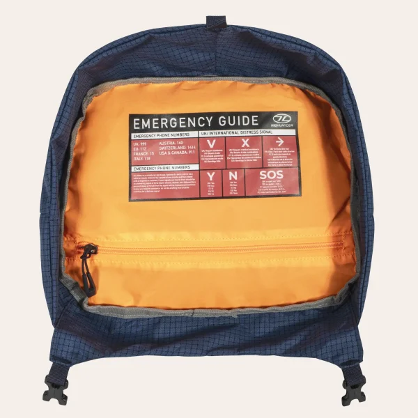 Highlander-Outdoor-Mochila-Vulkan-35-litros-RUC291-NB-11 Mochila Vulkan 35L da Highlander Outdoor para passeios dinâmicos e montanhismo, com suporte para machado de gelo e sistema de costas Airvent
